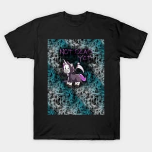 Not Dead Yet - Reapicorn - Grim Reaper Unicorn T-Shirt